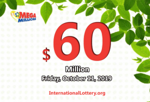 一名玩家赢得了300万美元；Mega Millions 奖金增加到6000万美元。
